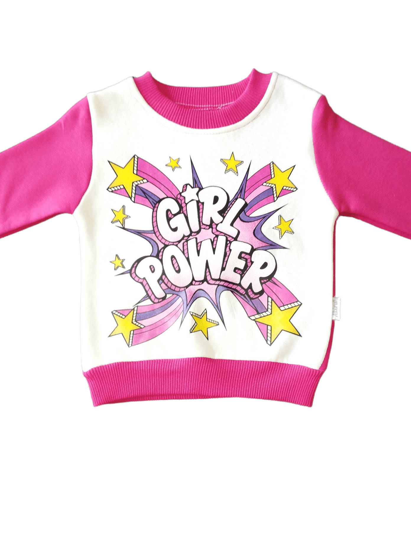 Sweat rose "GIRL POWER" Comme des grands