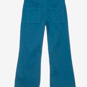 Pantalon bleu large