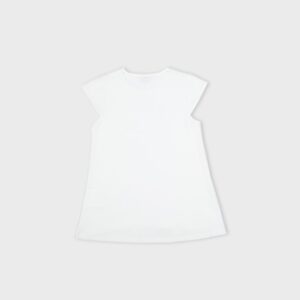 T-shirt blanc « SUPER GIRL »