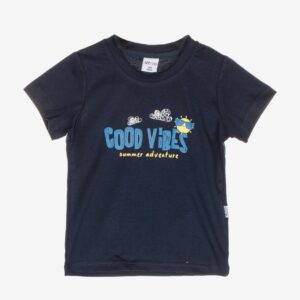 T-shirt marine « GOOD VIBES »