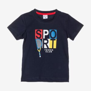 T-shirt marine « SPORT TENNIS CLUB »