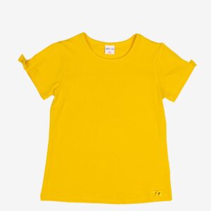 T-shirt jaune moutarde