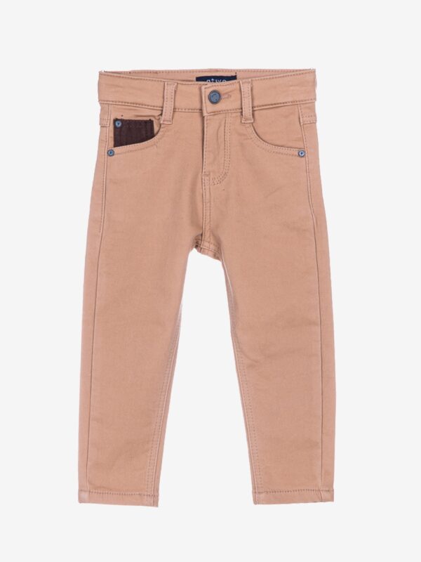 pantalon beige pour enfant bébé garçon joli habillé confortable boutique saint martin en haut dans les monts du lyonnais