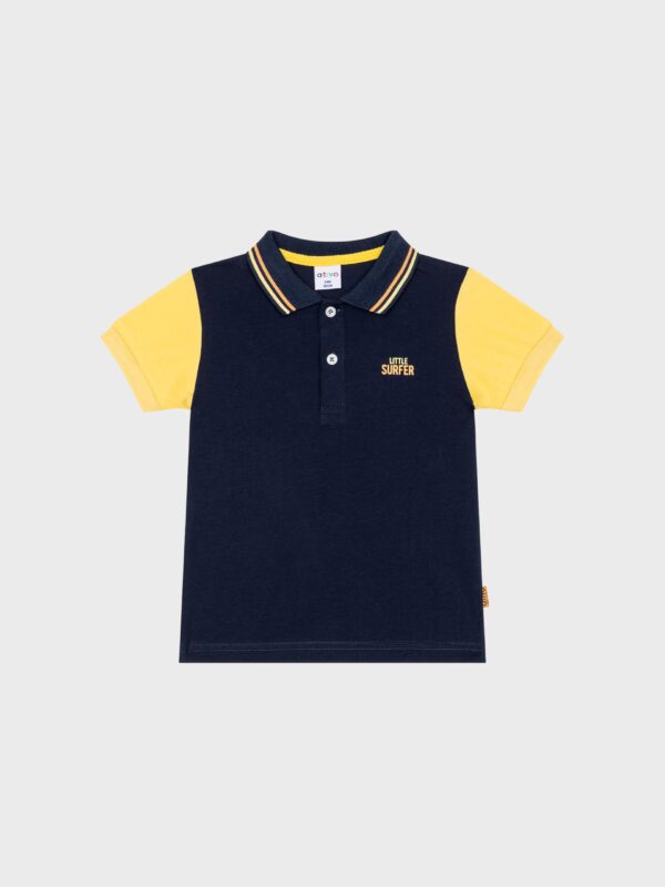 polo manches courtes tenue été printemps vêtement enfant garçon bébé boutique saint martin en haut monts du lyonnais