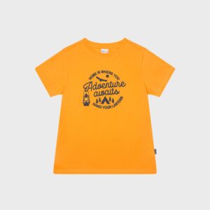 T-shirt orange « ADVENTURE »