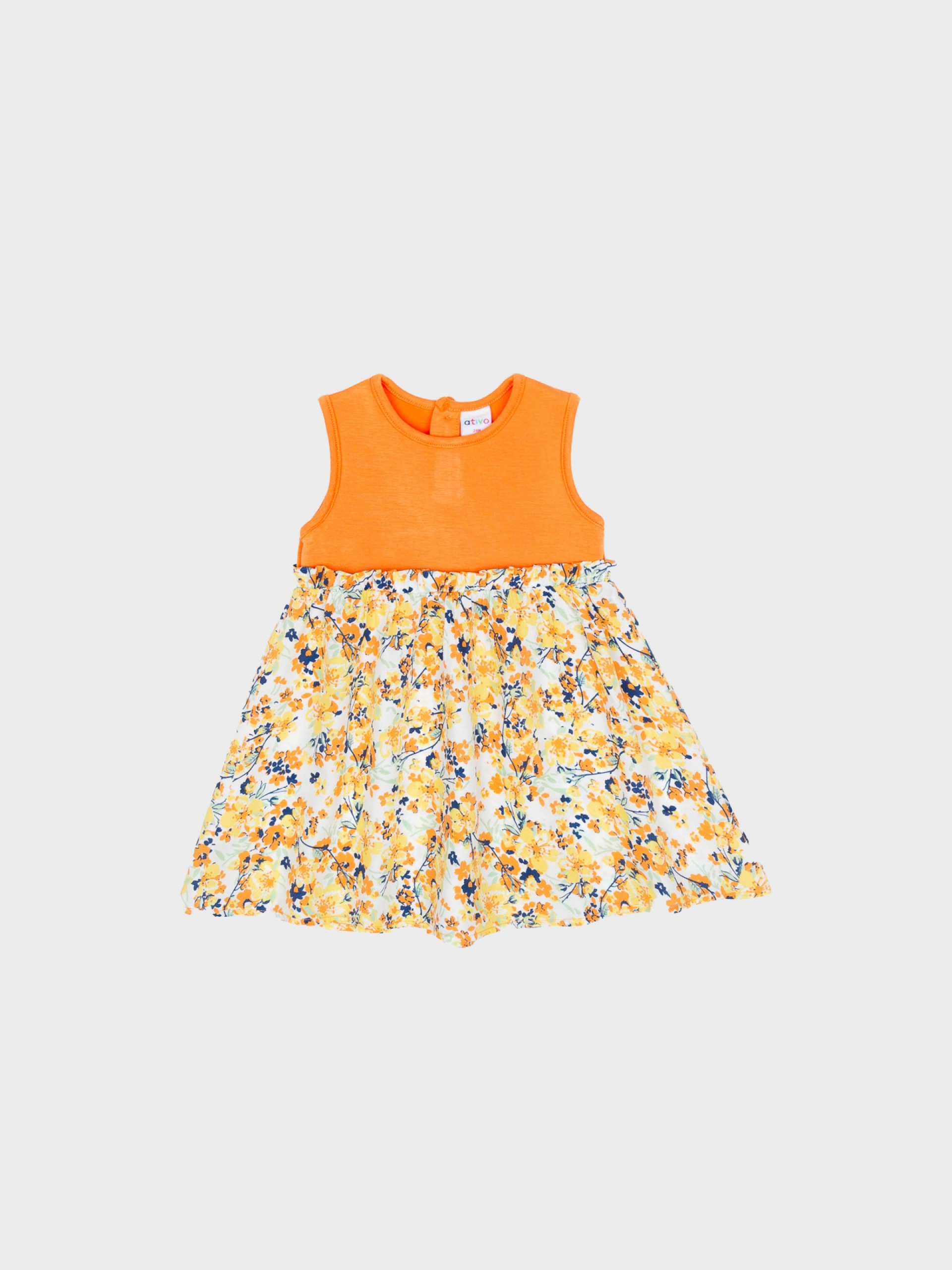 robe d'été pour petite fille robe fleurie vêtement pour enfant bébé fille boutique saint martin en haut dans les monts du lyonnais