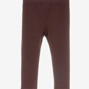 Legging marron bébé fille