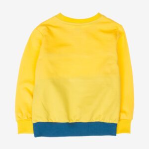 Sweat jaune et bleu « FIND YOUR SOUL »