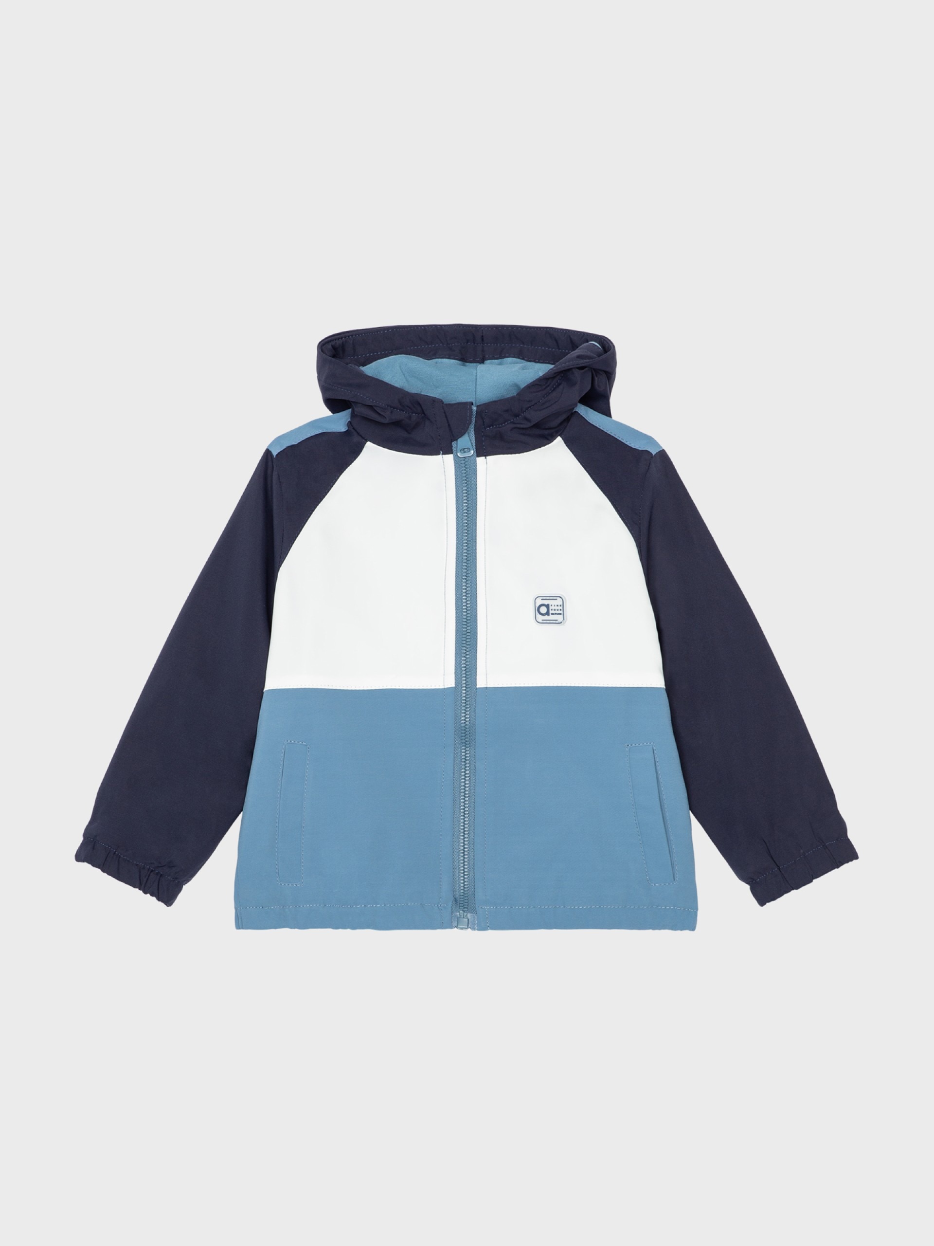 blouson pour bébé garçon, blouson bleu et marine, cadeau naissance, boutique de vêtements pour enfants à saint martin en haut