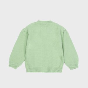 Pull en laine vert