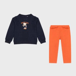 Ensemble marine et orange PRETTY GIRL