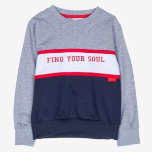 Sweat gris FIND YOUR SOUL