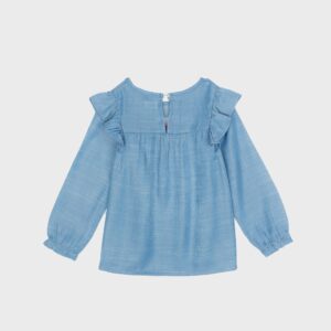 Blouse bleu jean