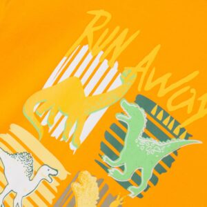 T-shirt orange RUN Away