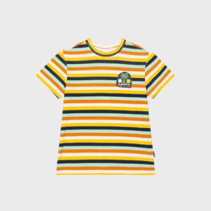 T-shirt rayé SUN-PALM-SEA-COFFEE