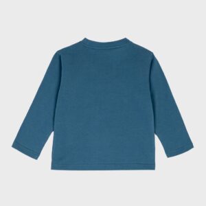 Pull bleu panier de basket