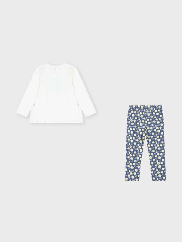 idée cadeau naissance pour bébé fille, tenue avec pull et legging, boutique de vêtements pour enfants à saint martin en haut