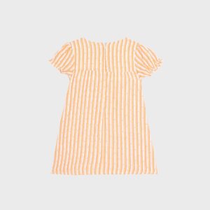 Robe orange avec bloomer
