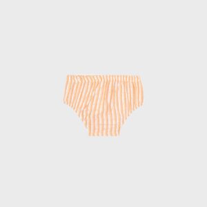 Robe orange avec bloomer