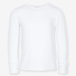 Pull blanc uni