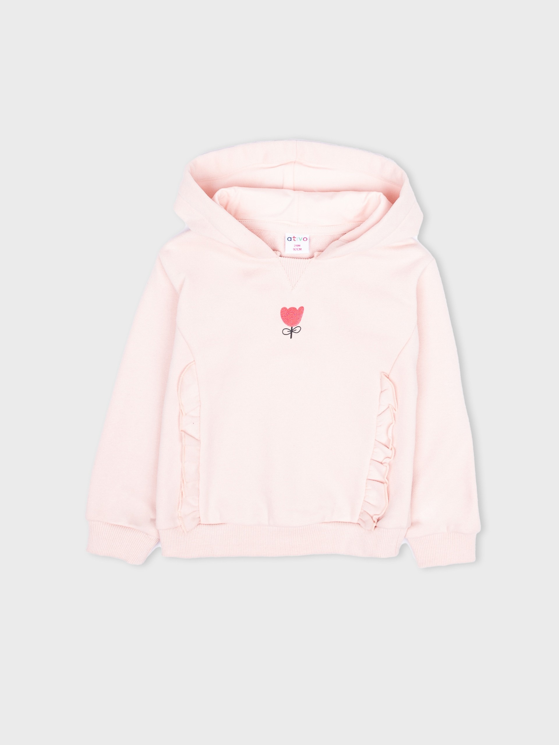 sweat à capuche doux et chaud pour bébé fille, idée cadeau naissance, boutique de vêtements à saint martin en haut