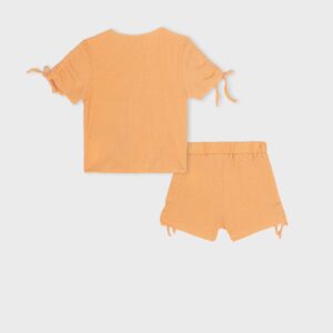 Ensemble top et short orange