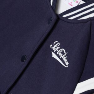 Veste marine et blanche SELF CONFIDENCE