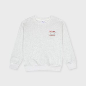 Sweat beige chiné roller