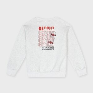 Sweat beige chiné roller