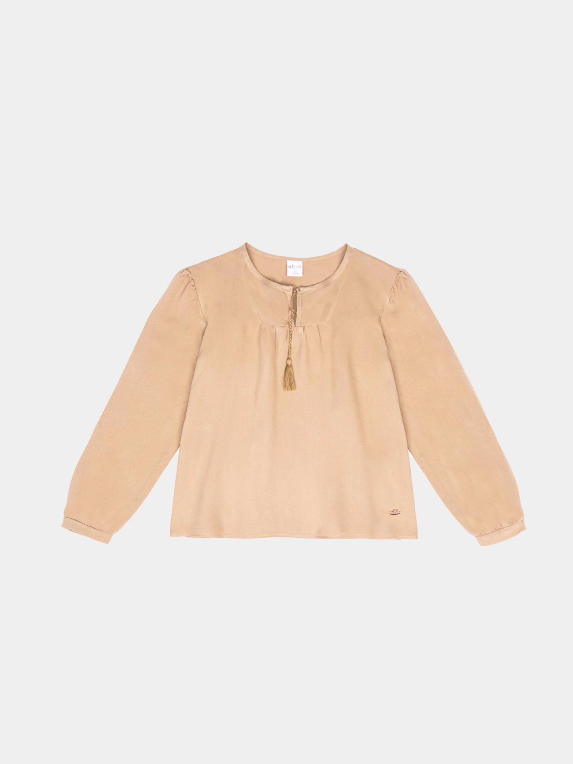 blouse beige pour filles et ados, boutique de vêtements pour enfants à saint martin en haut