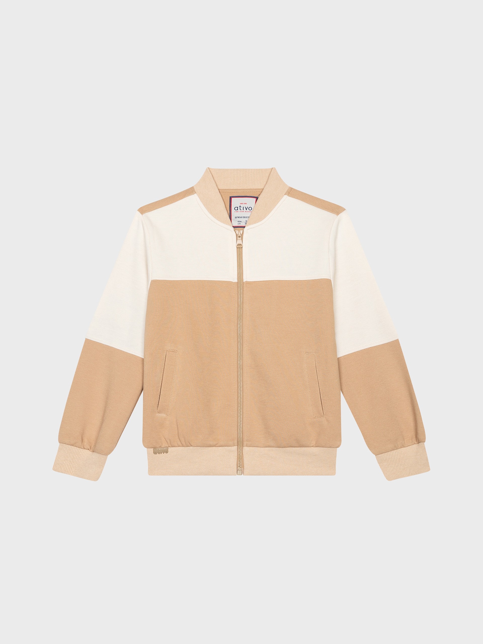 veste beige de mi saison pour garçons et ados, boutique de vêtements pour enfants à saint martin en haut dans les monts du lyonnais