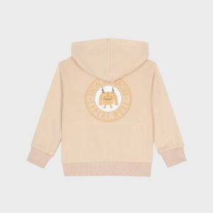 Sweat à capuche beige