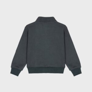 Veste verte col montant