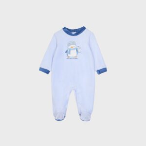 Pyjama bleu pingouin