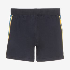 Short marine, bleu et jaune