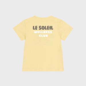 T-shirt jaune SOLEIL