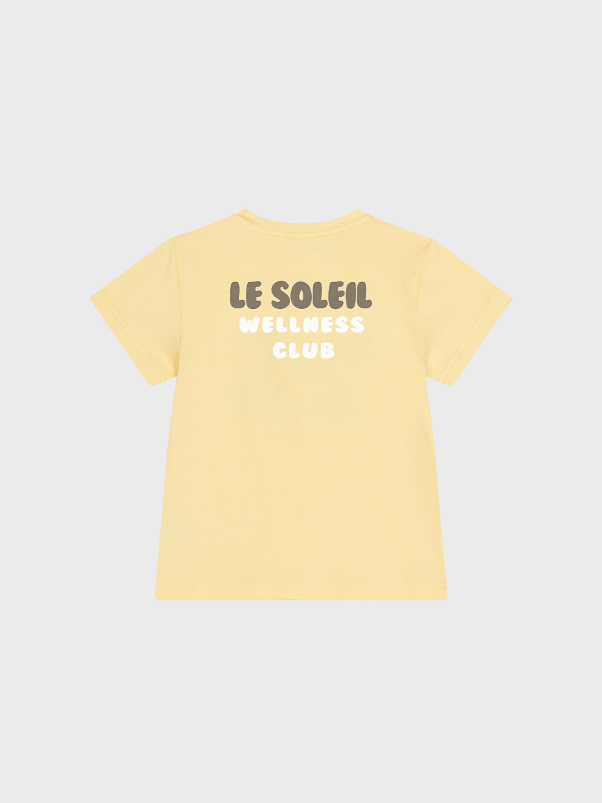 T-shirt jaune SOLEIL – Image 2