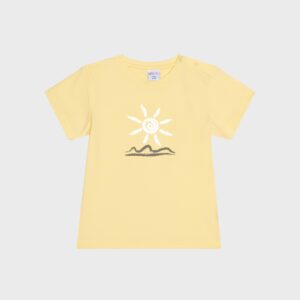 T-shirt jaune SOLEIL