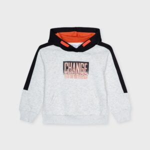 Sweat gris chiné CHANGE