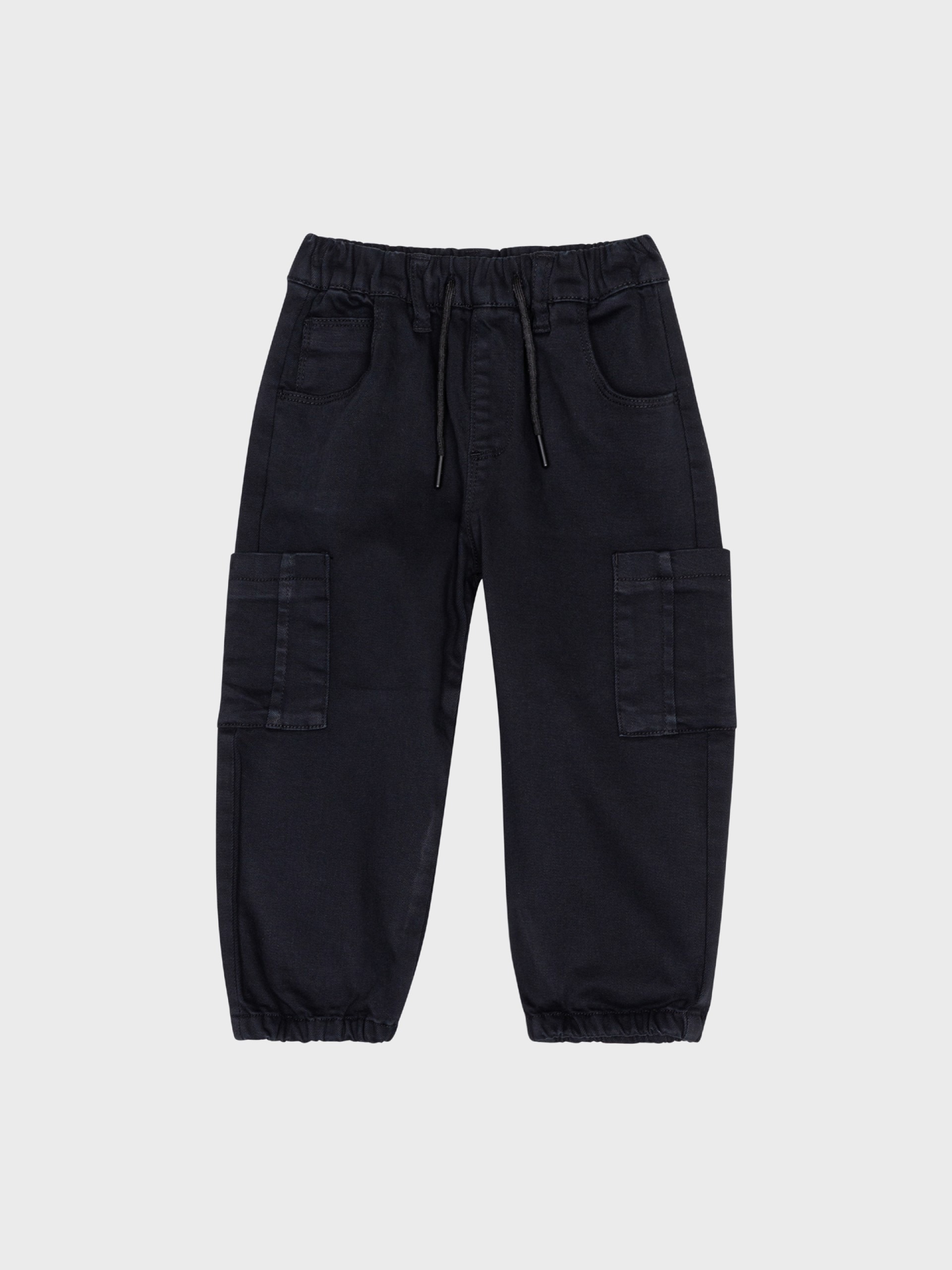 pantalon cargo noir pour bébé garçon, boutique de vêtements pour enfants à saint martin en haut dans les monts du lyonnais