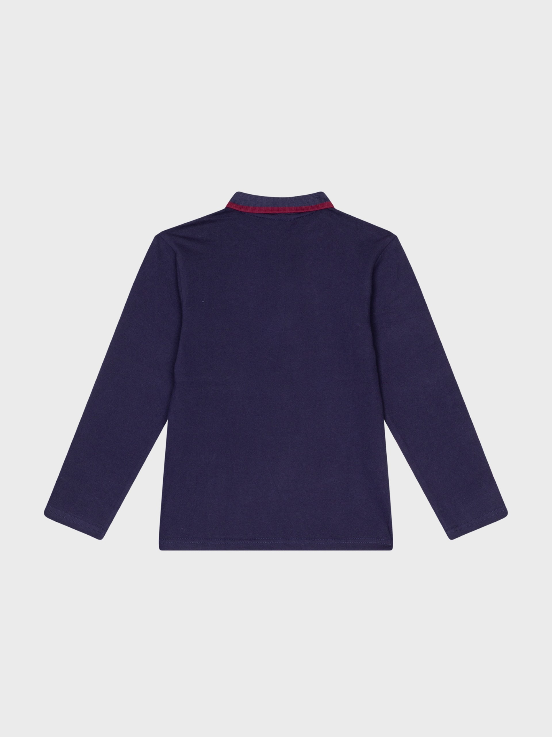 Polo marine et bordeaux THE BEST – Image 2