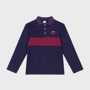 Polo marine et bordeaux THE BEST