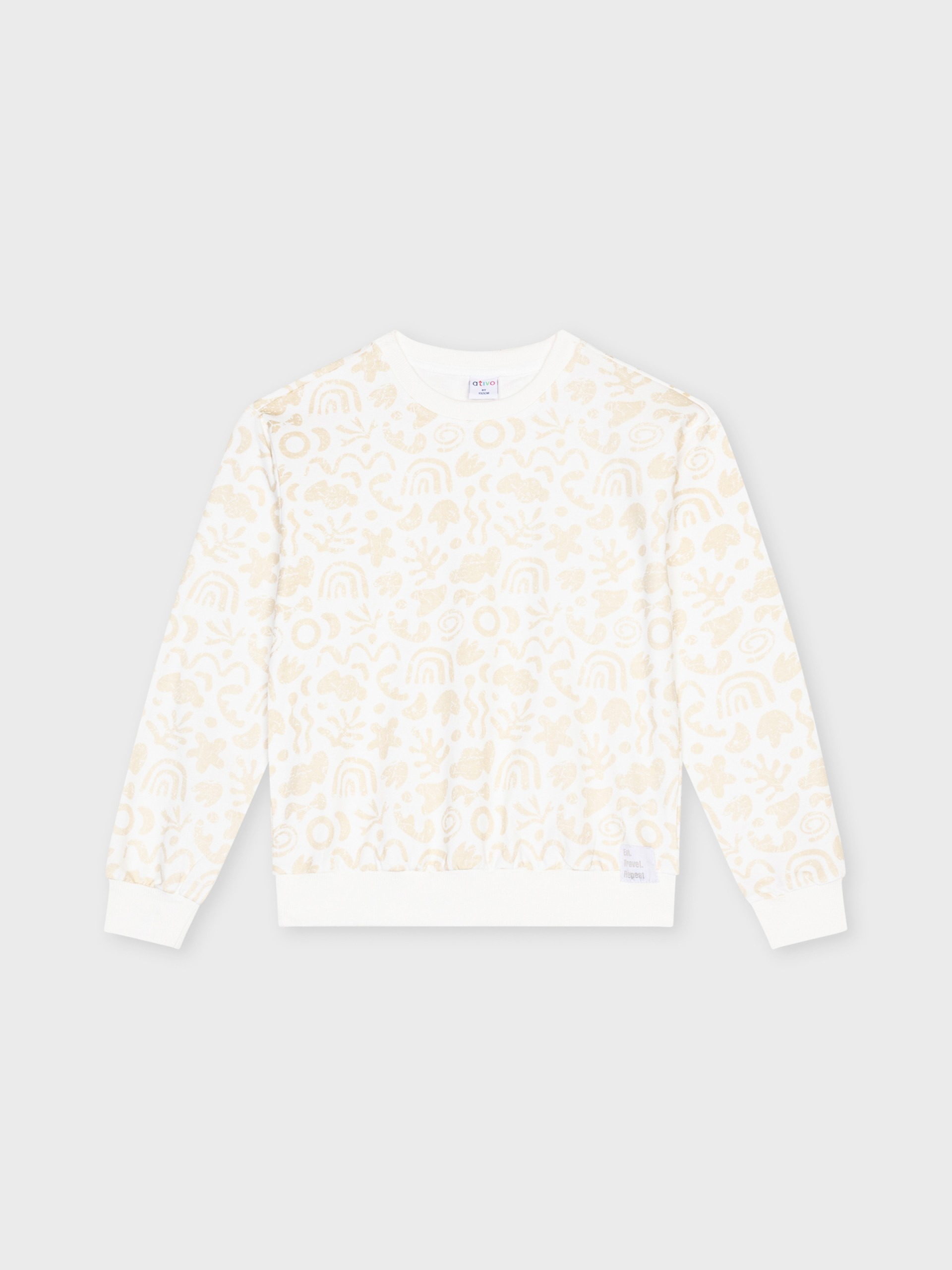 sweat aux tons clairs pour garçons et ados, boutique de vêtements pour enfants à saint martin en haut dans les monts du lyonnais