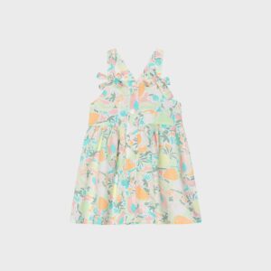 Robe à bretelles multicolore