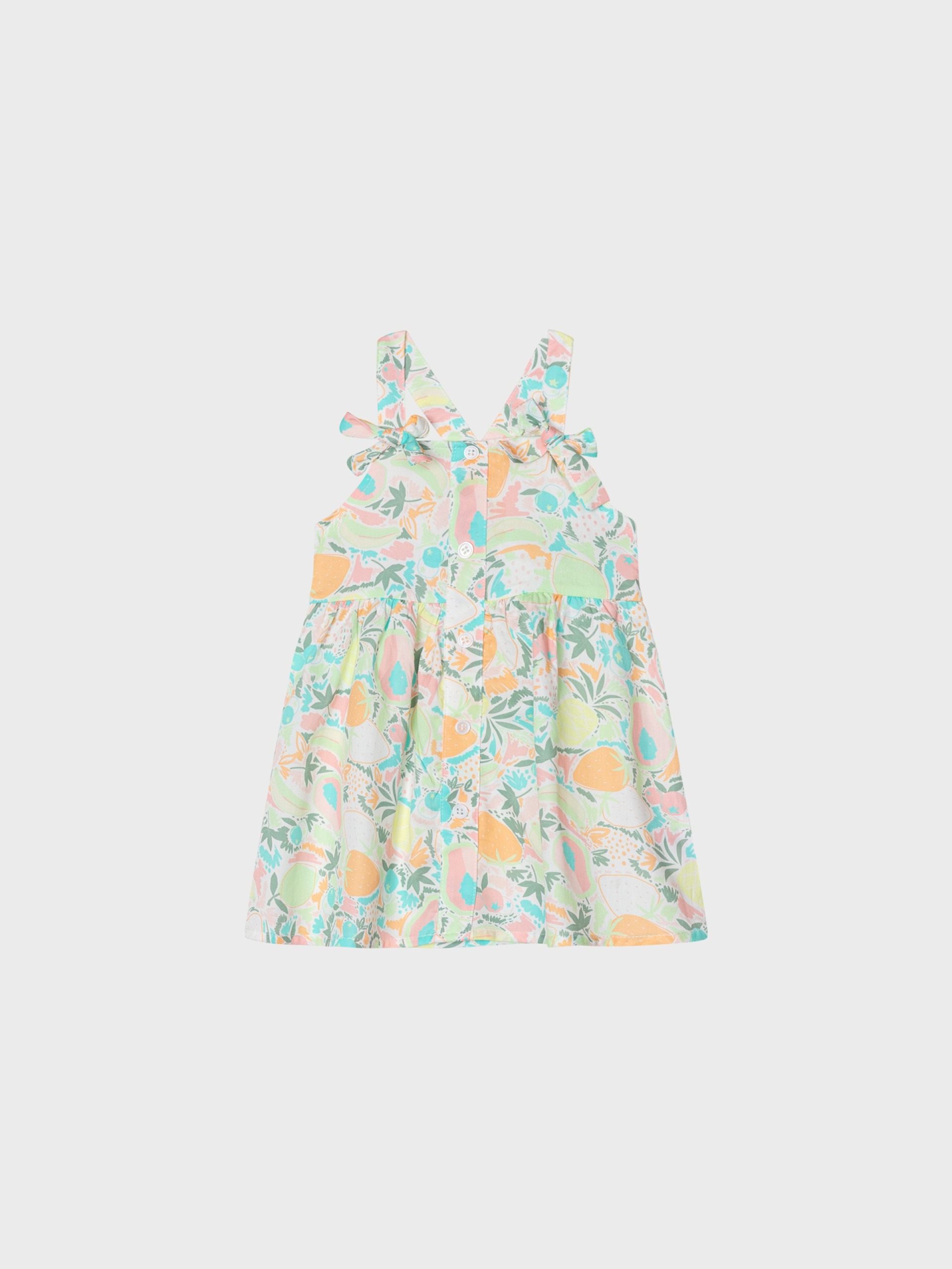robe d'été aux couleurs pastels pour bébé fille, boutique de vêtements pour enfants à saint martin en haut dans les monts du lyonnais