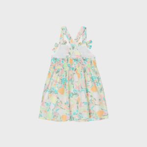 Robe à bretelles multicolore