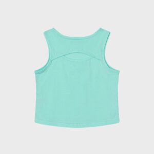 Débardeur vert avec coeur