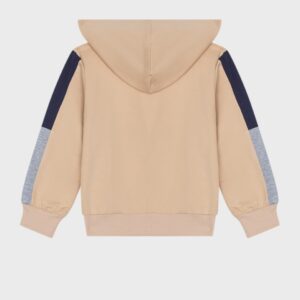 Veste beige, marine et grise