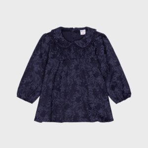 Robe marine à smock