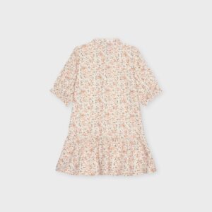 Robe fleurie orange